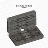 2 in Fluke V-Tail - 12 cavity mold