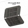 3.5 Lucille Mold- 6 Cavity with Tails.