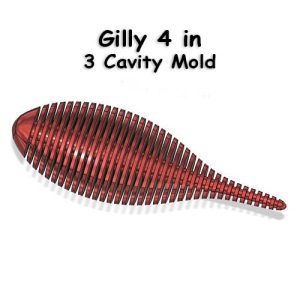 Gilly 4in Mold -  3 Cavities