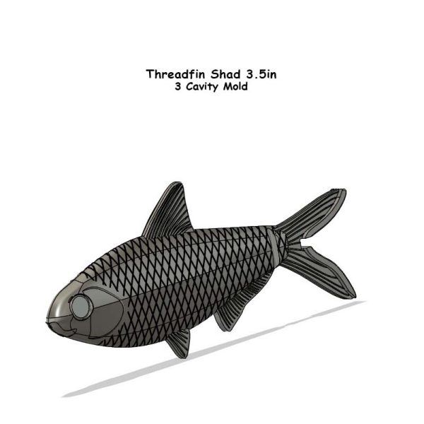 Threadfin Shad 3 cavities