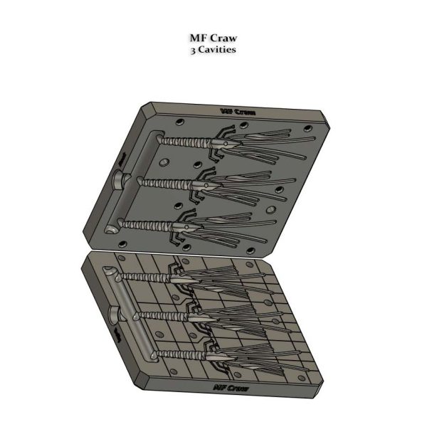 MF Craw - 3 cavity Mold