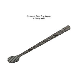 Diamond Bite 7 in Worm