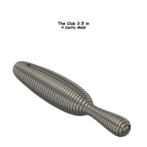 The Club  3.5 in 4 Cavity Mold