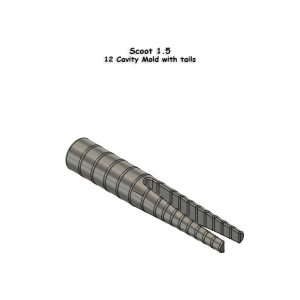 Scoot 1.5 in w/Tail Mold V2