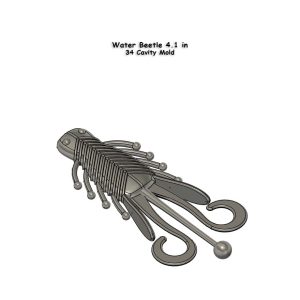 Water Beetle 4.1 - 3 Cavity Mold