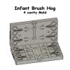 Infant Brush Hog with 4 cavity Mold