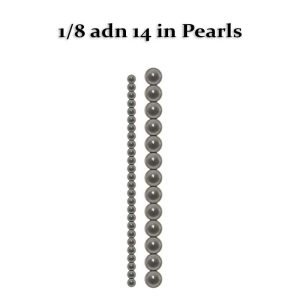 Pearl Beads Mold -  1/8 & 1/4 in