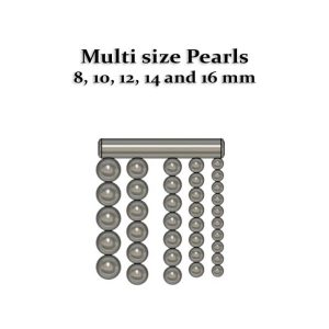 Pearl Beads - Multi Sizes Mold 8mm, 10mm, 12mm, 14mm & 16mm