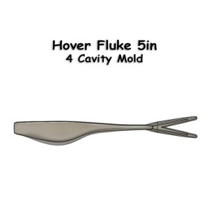 Hover Fluke 5 in - 4 Cavity Mold