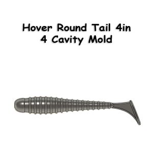 Hover Round Tail 4 in - 4 Cavity Mold